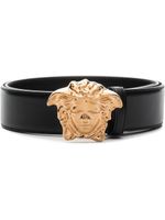 Versace ceinture La Medusa en cuir - Noir