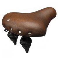 Selle Comfort Classic Retro XL zadel  unisex bruin - thumbnail