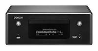 Denon RCDN10 Stereo Receiver met CD Speler & Radio, HiFi Receiver met Bluetooth, WiFi, Airplay 2, Muziek Streamen, HEOS Multiroom, 2x Optische Ingang - Zwart