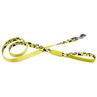 Nylon looplijn monster geel 120x20