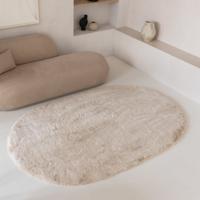 Vloerkleed Comfy Ovaal - Grandstone - 150x230 cm - Dekbed-Discounter.nl