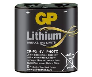 GP GPCRP2STD093C1 CR-P2 Fotobatterij Lithium 6 V 1 stuk(s)