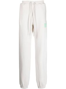 Pasadena Leisure Club pantalon de jogging en coton à logo brodé - Blanc