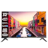 JCL 32HDDTV2023 TV 32 inch HD Ready 720p, Signaal ATV/DVB-T/T2/C/S/S2, 2 x HDMI, USB, Dolby Digital Plus