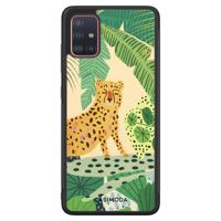 Samsung Galaxy A51 hoesje - Jungle luipaard