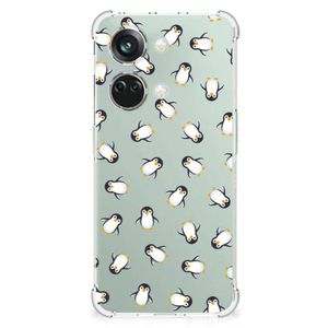 Doorzichtige Silicone Hoesje voor OnePlus Nord 3 Pinguïn