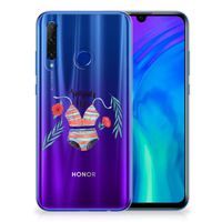 Honor 20 Lite Telefoonhoesje met Naam Boho Summer