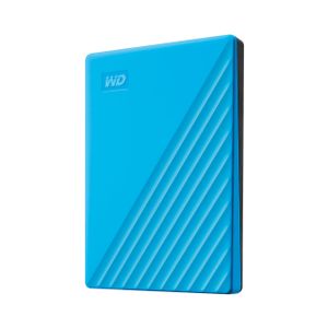 WD My Passport 4 TB Externe harde schijf (2,5 inch) USB 3.2 Gen 1 (USB 3.0) Blauw WDBPKJ0040BBL-WESN