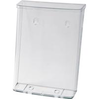 Sigel LH325 Folderhouder Acrylglas helder DIN A4 staand 1 stuk(s) Aantal vakken: 1 (b x h x d) 247 x 339 x 88 mm