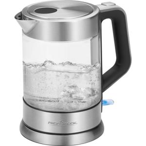 ProfiCook PC-WKS 1107 G waterkoker 1,5 l 2200 W Zwart, Roestvrijstaal