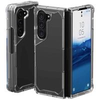 Urban Armor Gear Plyo Case Backcover Samsung Galaxy Z Fold5 Ice, Transparant Stootbestendig, Inductieve lading - thumbnail