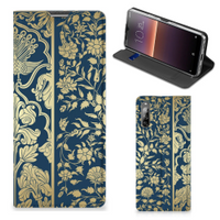 Sony Xperia L4 Smart Cover Beige Flowers