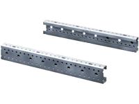 Rittal ISV 9666.712 Montagerail Geperforeerd Plaatstaal 2 stuk(s)