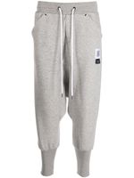 Fumito Ganryu pantalon de jogging à coupe sarouel - Gris - thumbnail