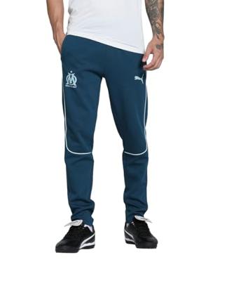 PUMA Olympique de Marseille Casuals broek voor heren M Ocean Tropic Turquoise Surf Blue