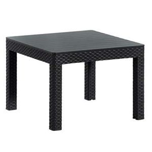 Keter tafel Emma - antraciet - 59x59x43 cm - Leen Bakker