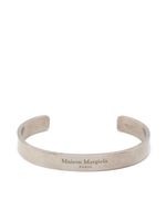 Maison Margiela bracelet troque à logo gravé - Argent