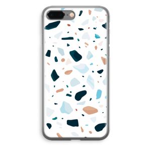 Terrazzo N°13: iPhone 8 Plus Transparant Hoesje