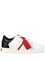 Off-White baskets Vulcanized à étiquette contrastante - Blanc