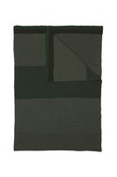 Pip Studio Blockstripe Deken Groen 130 x 170 cm