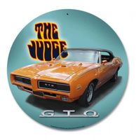 GTO The Judge (Dodge) Zwaar Metalen Bord - thumbnail