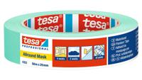 TESA Professional 4352 50 m Maskeertape voor algemeen gebruik Geschikt voor gebruik binnen Geschikt voor buitengebruik Papier Groen - thumbnail