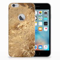 Apple iPhone 6 Plus | 6s Plus TPU Siliconen Hoesje Marmer Creme