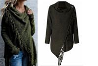 Knitted Tassel vest in de sale met enorme korting