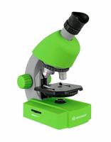 Bresser microscoop junior 22 cm staal groen 44 delig