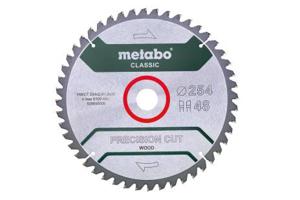 Metabo PRECISION CUT WOOD CLASSIC 628656000 Cirkelzaagblad 254 x 30 x 1.8 mm Aantal tanden: 48 1 stuk(s)