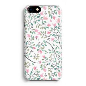 Sierlijke bloemen: Volledig Geprint iPhone 7 Plus Hoesje