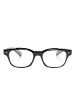 Oliver Peoples lunettes de vue à monture rectangulaire - Noir