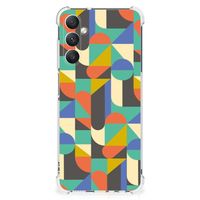 Samsung Galaxy A05s Doorzichtige Silicone Hoesje Funky Retro