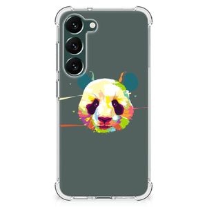 Samsung Galaxy S23 Plus Stevig Bumper Hoesje Panda Color