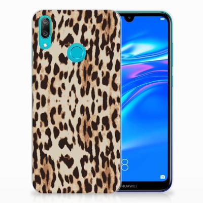 Huawei Y7 2019 TPU Hoesje Leopard