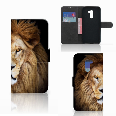 Xiaomi Pocophone F1 Telefoonhoesje met Pasjes Leeuw Xiaomi Pocophone F1 Telefoonhoesje met Pasjes Leeuw