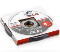 Kreator KRT070410 INOX metaal snijschijf D115 | Doorslijpschijf 6 stuks