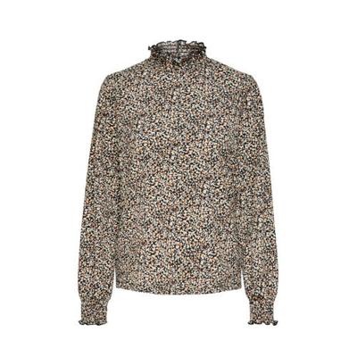 ONLY blouse met all over print zwart ONLY blouse met all over print zwart