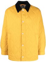 Mackintosh veste teddy Teeming à design matelassé - Jaune