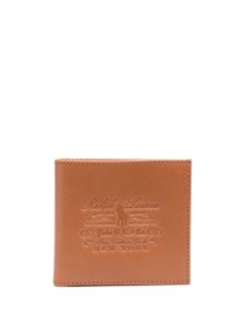 Polo Ralph Lauren Heritage leather bi-fold wallet - Marron