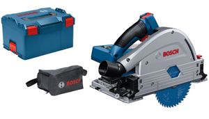 Bosch Blauw GKT 18V-52 GC Professional Accu-invalzaag BITURBO Solo L-Boxx | Zonder acccu&apos;s en lader - 06016B4000