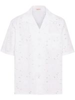 Valentino Garavani chemise à broderie anglaise - Blanc