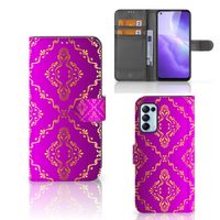 Wallet Case OPPO Find X3 Lite Barok Roze - thumbnail