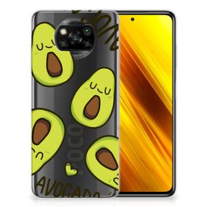 Xiaomi Poco X3 | Poco X3 Pro Telefoonhoesje met Naam Avocado Singing