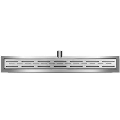 Wiesbaden 3e Generatie 90 cm RVS Douchegoot met Muurflens en RVS Sifon en Filter Wiesbaden 3e Generatie 90 cm RVS Douchegoot met Muurflens en RVS Sifon en Filter