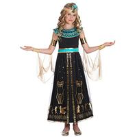 amscan 9905036 Childs Meisjes Egyptische Dazzling Cleopatra Boek Dag Week Fancy Dress Kostuum 6-8 Jaar