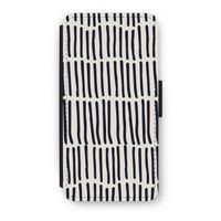 Moroccan stripes: iPhone 8 Plus Flip Hoesje - thumbnail