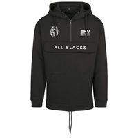 Rugby Vintage - All Blacks Anorak Hoodie - Zwart - thumbnail