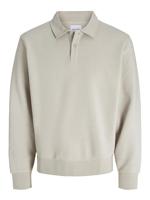 Jack & Jones Jjebradley Sweat Polo Styd Aw24 Ln, maanbeam, XXL