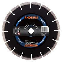 RHODIUS Diamantslijpschijf beton DG70 Ø 230 mm voor haakse slijpers en vaste slijpmachines 1 stuk
